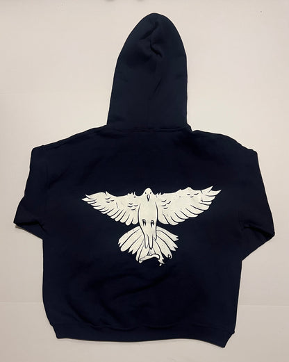 Kid’s Navy North Star Hoodie
