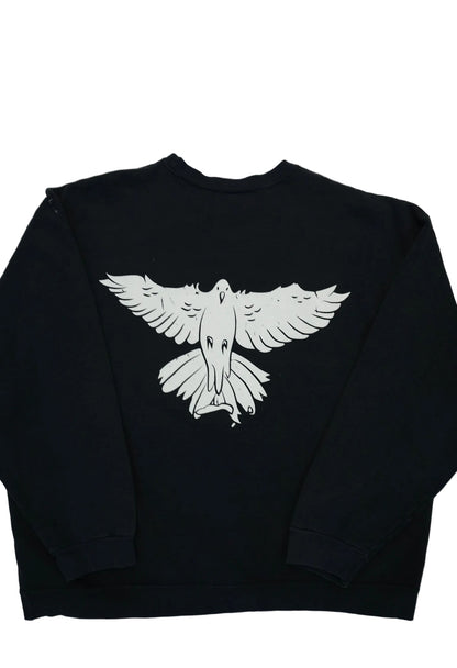 90’s Black Crewneck XXL