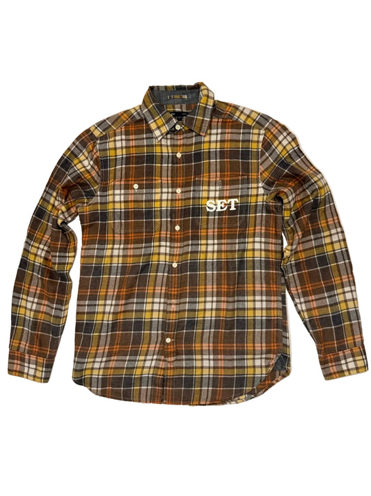 Fall Plaid Flannel S