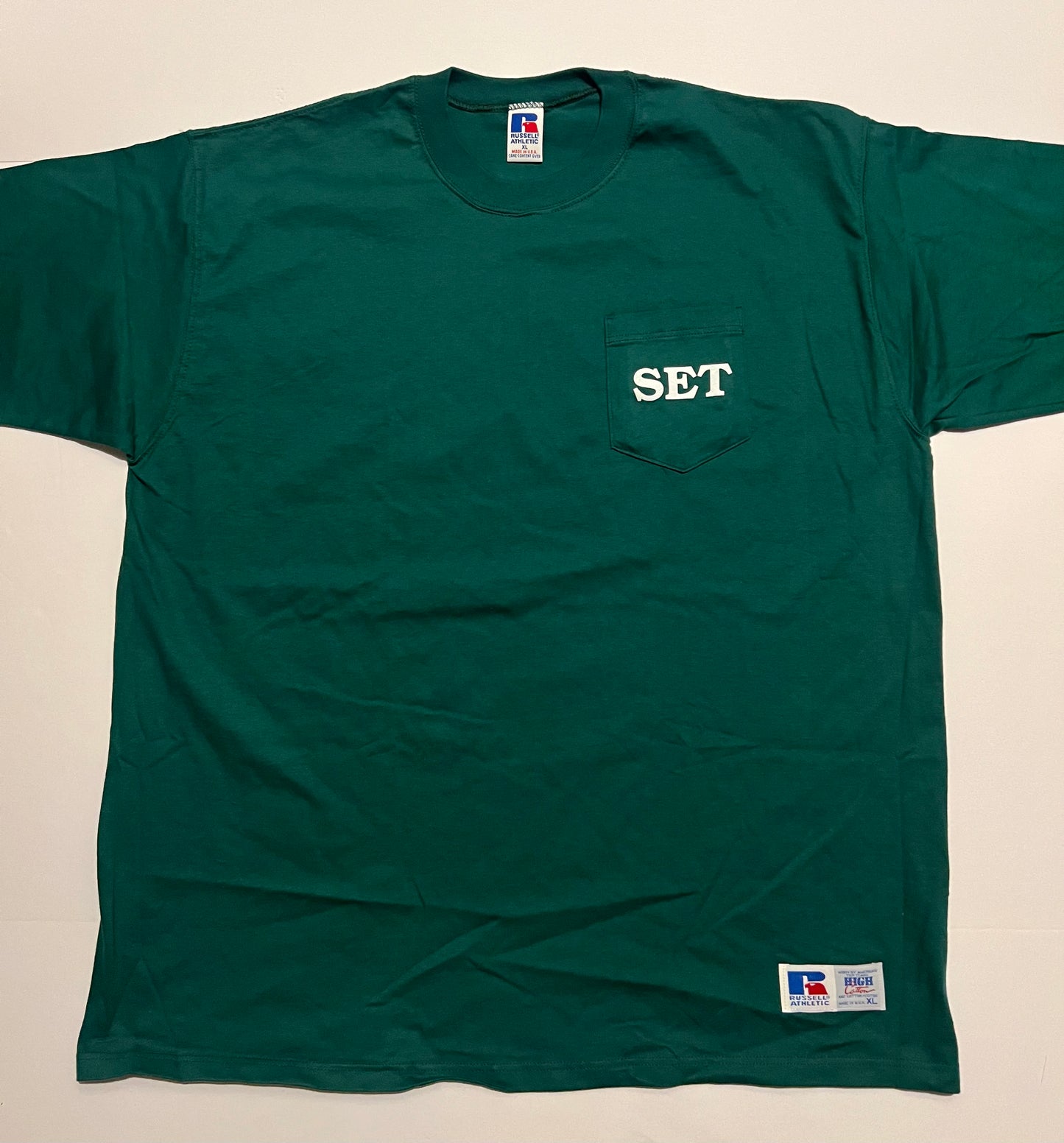 Hunter Green “SET” Pocket Tee