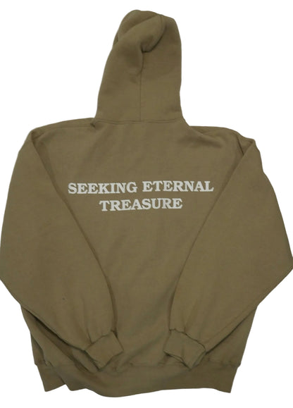Tan Zip-up Hoodie XL