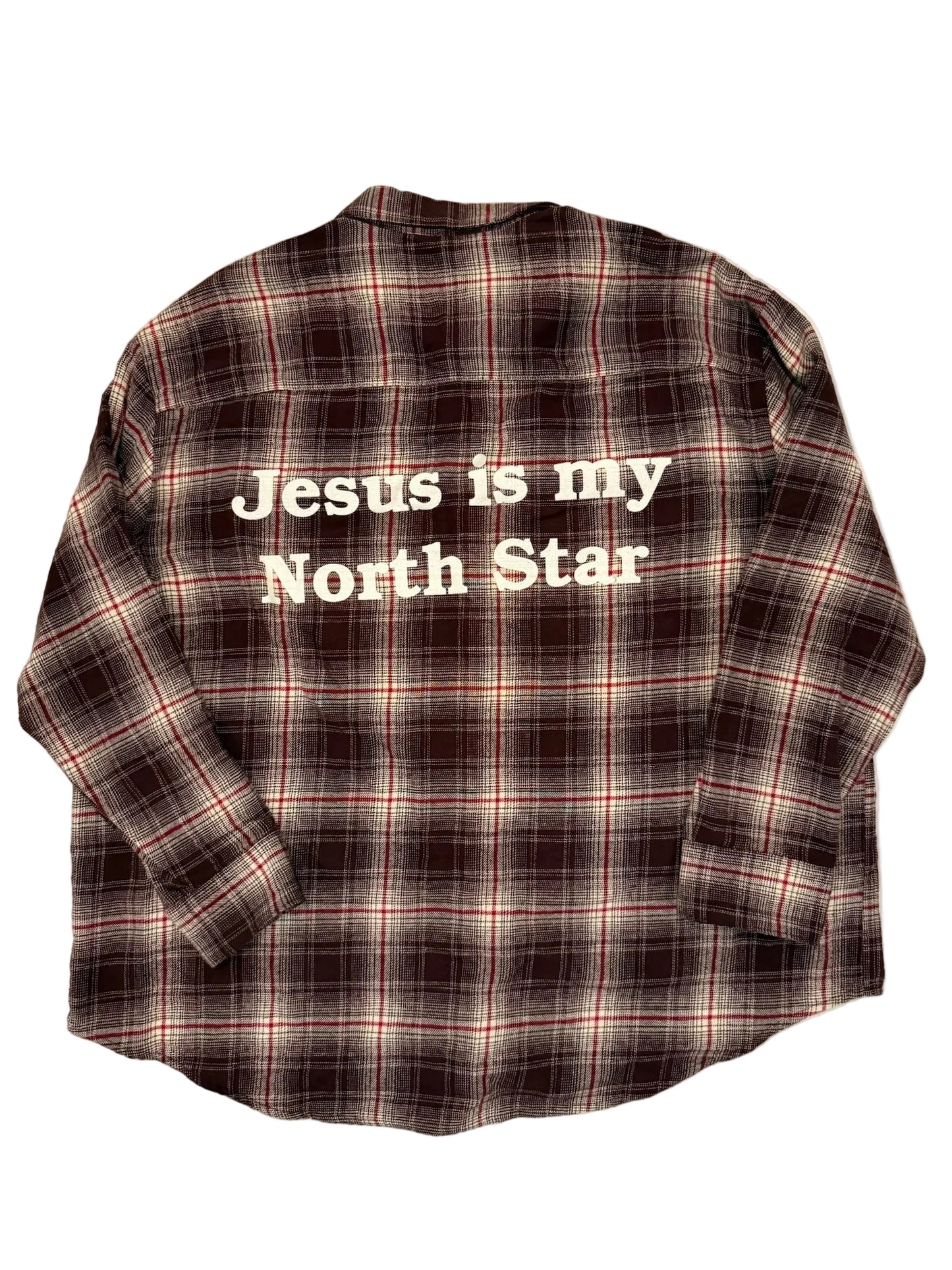 Red Plaid Flannel XL