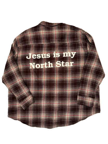 Red Plaid Flannel XL