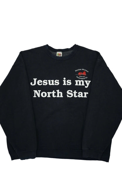 90’s Black Crewneck XXL