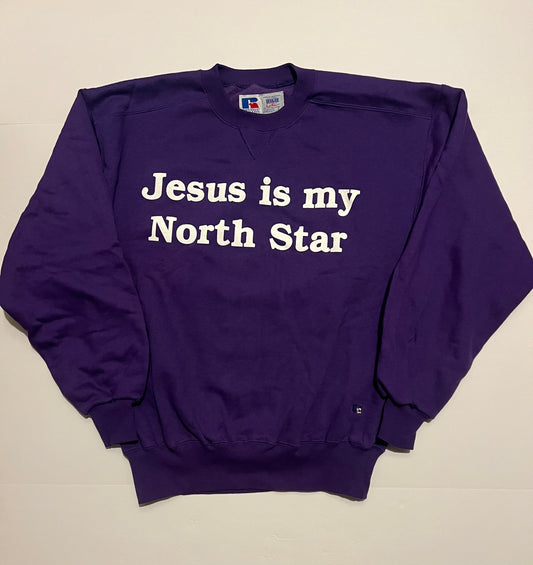 Purple North Star Crewneck