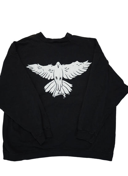 Boxy Black Crewneck XXL