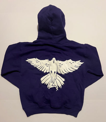 Kid’s Purple North Star Hoodie