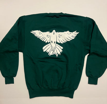 Green North Star Crewneck