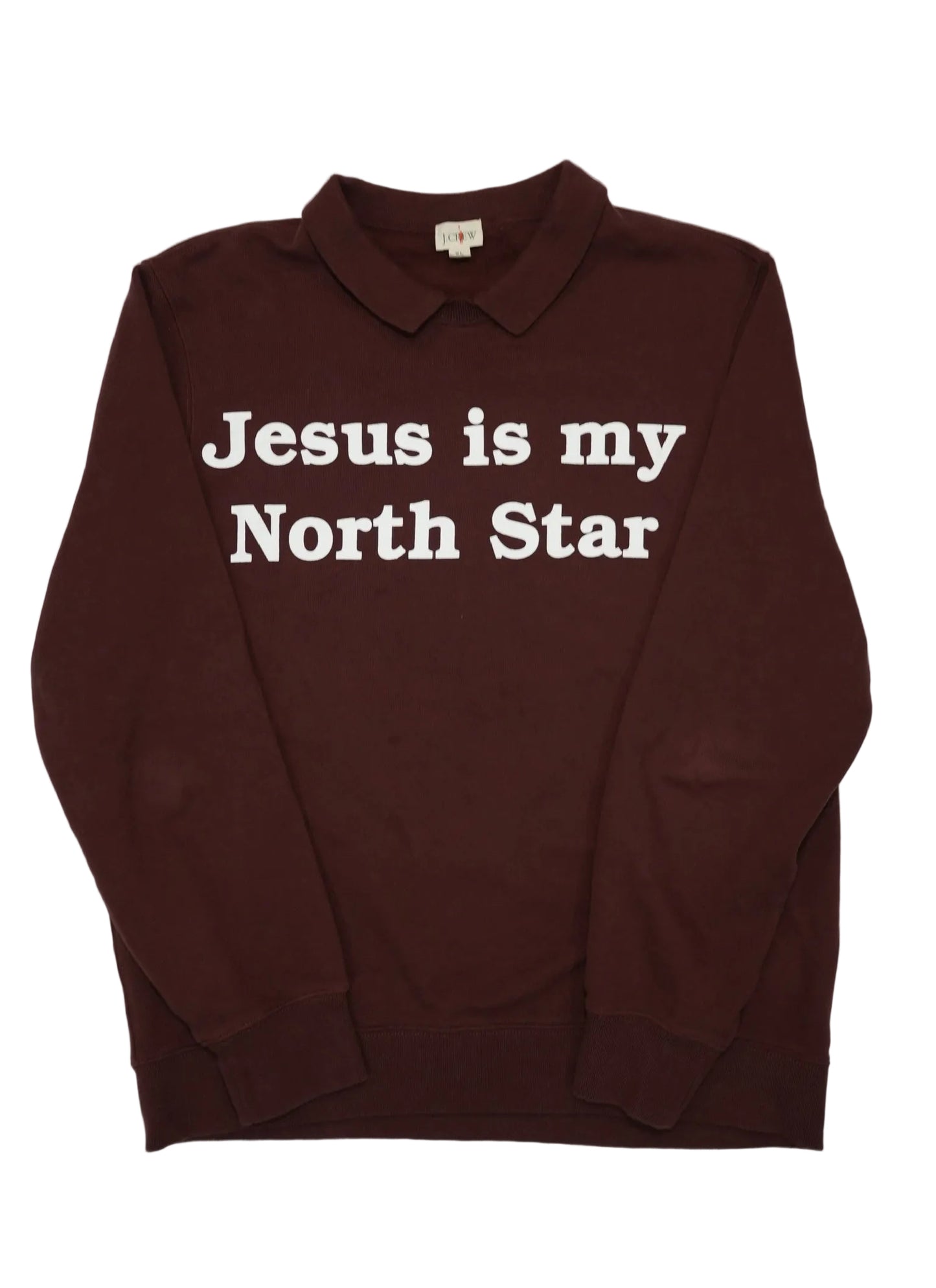 Burgundy Polo Crewneck L