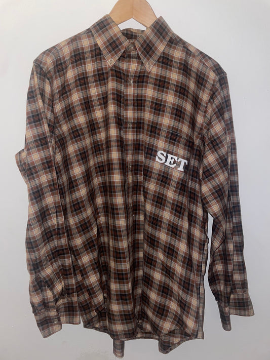 SET North Star Brown Flannel