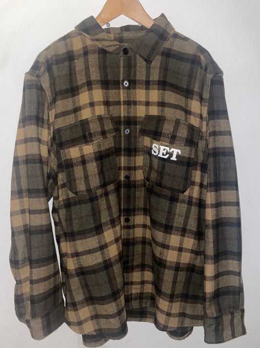 SET North Star Green Flannel