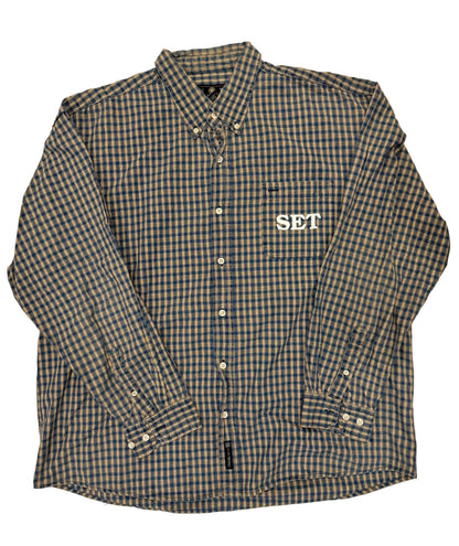 Yellow Plaid Flannel XXL